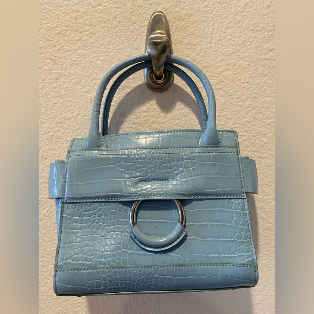 Sam Edelman faux croc mini crossbody bag